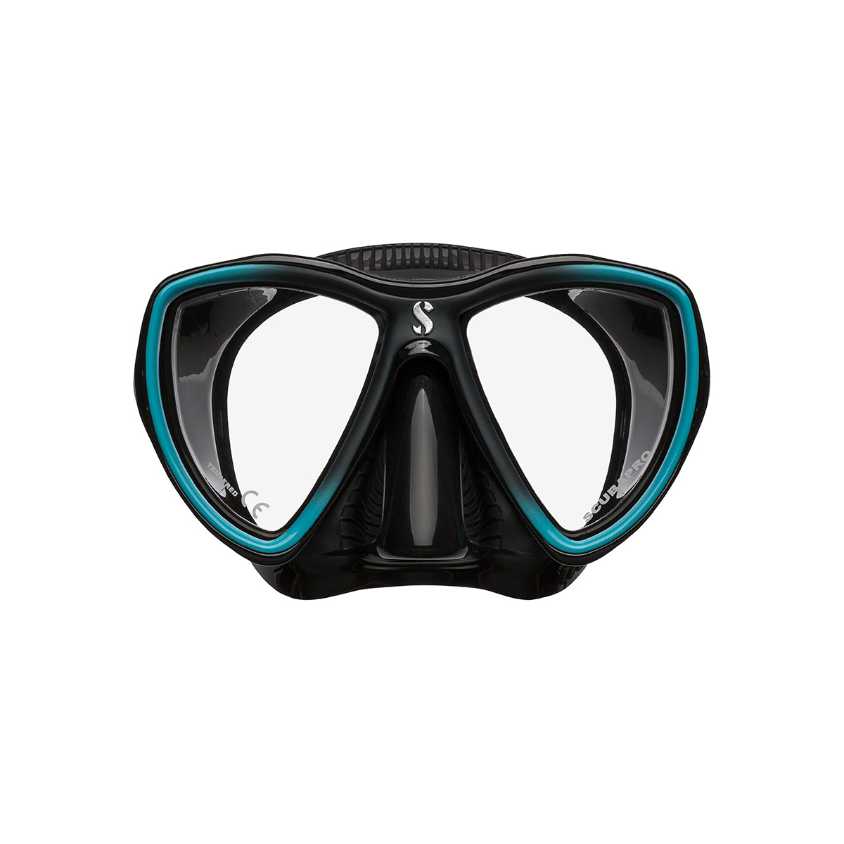 SCUBAPRO Synergy 2 Trufit Diving Mask with Comfort Strap, Black/Black,  Silver Mirrored
