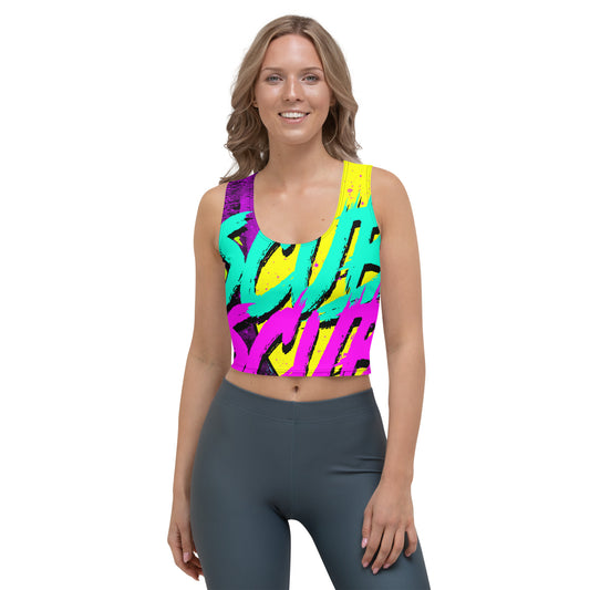 Rad Retro Wave Crop