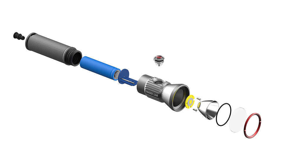 Sea Dragon Mini 1600 Underwater LED Dive Light