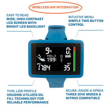 Load image into Gallery viewer, LUNA 2.0 AIR INTEGRATED (AI) WRIST DIVE COMPUTER