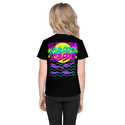 Unisex - Kids crew neck SCUBABROS 80s Wave t-shirt