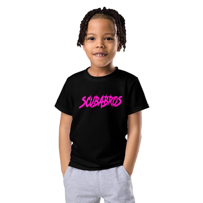 Unisex - Kids crew neck SCUBABROS 80s Wave t-shirt