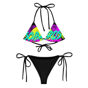 80s - WAVE string bikini