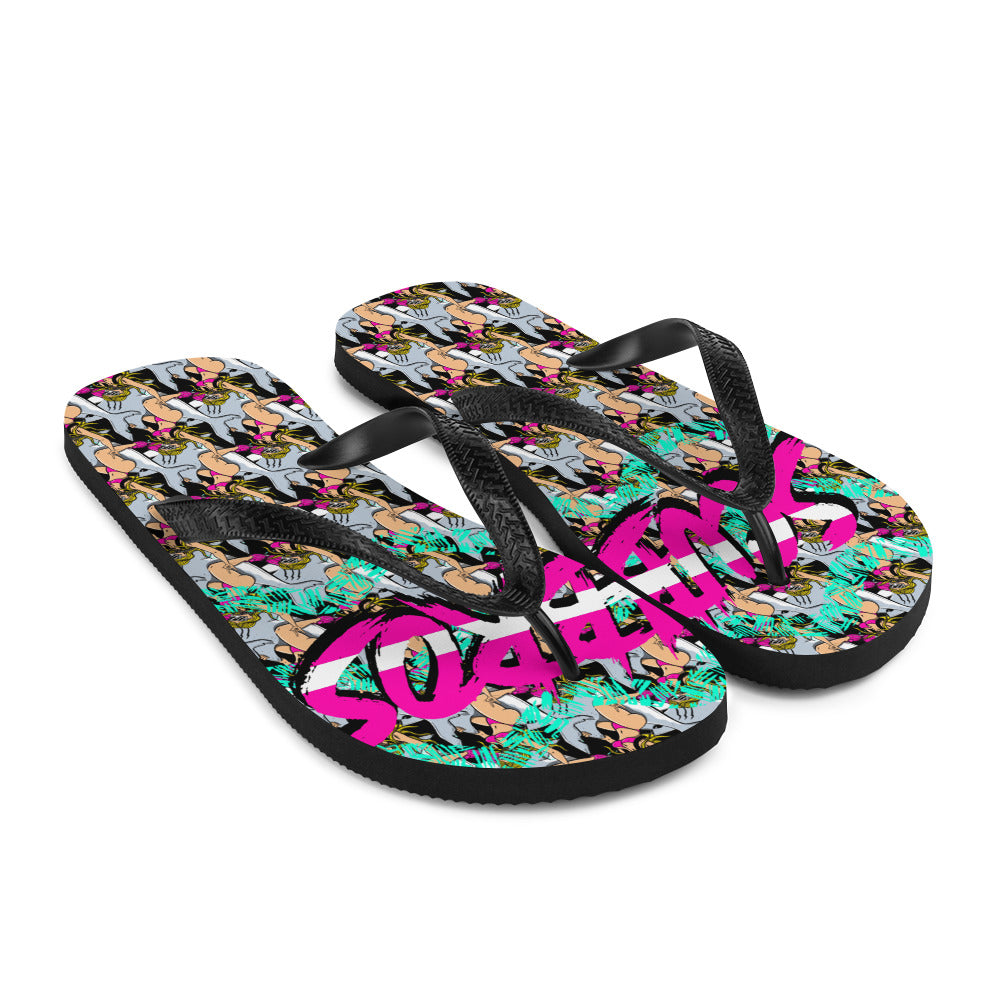 Shark Rider Flip-Flops