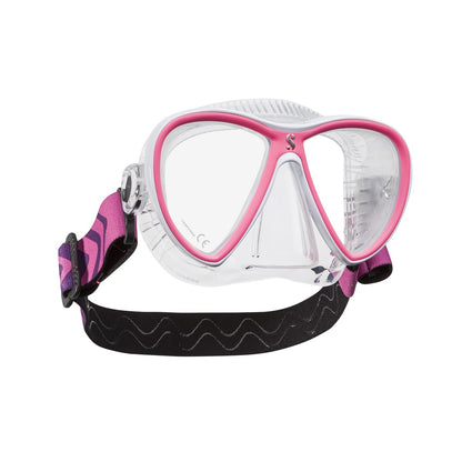 SYNERGY TWIN DIVE MASK W/COMFORT STRAP