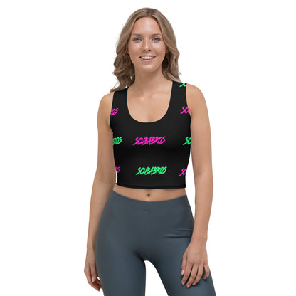 Neon Army Crop Top