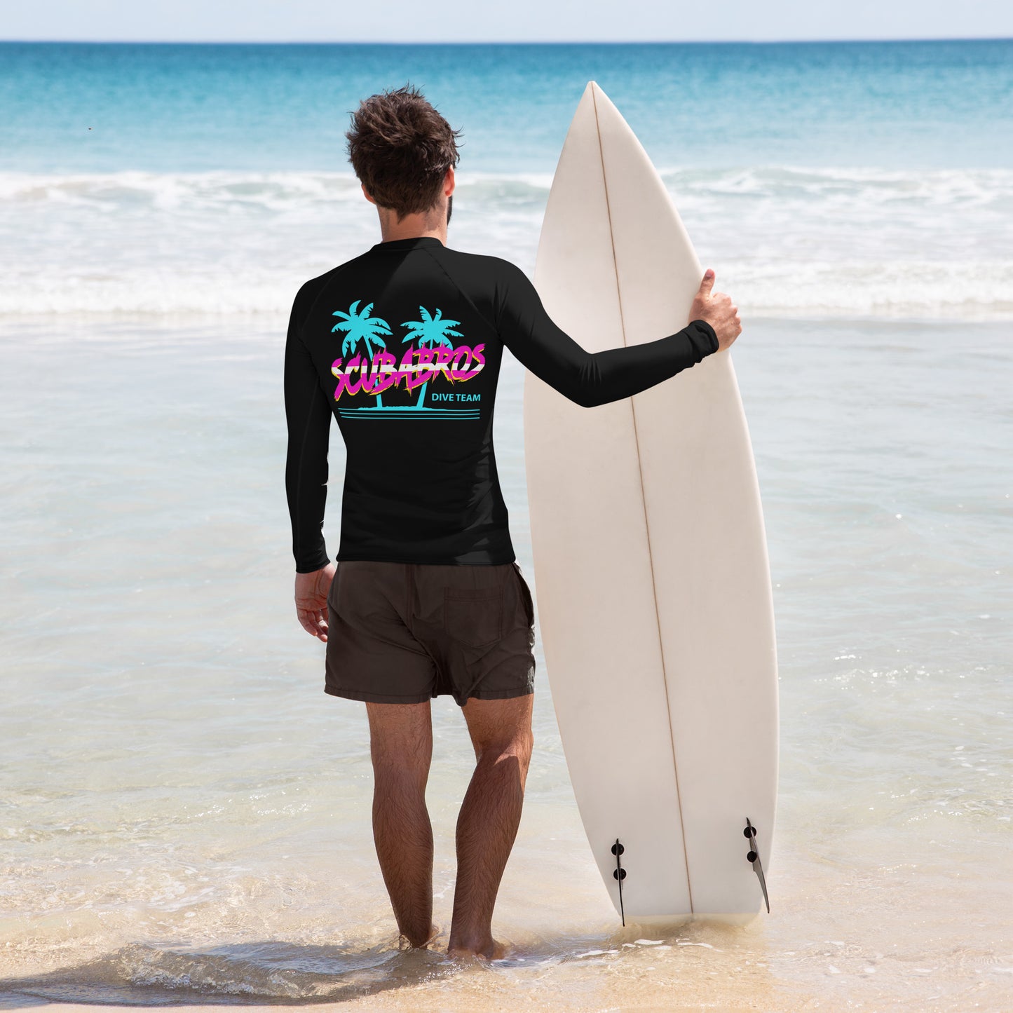 Bro-Palms Men's Rash Guard