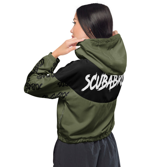 Women’s cropped windbreaker Jungle Coat