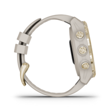 Load image into Gallery viewer, Descent™ Mk2S, Light Gold with Light Sand Silicone Band