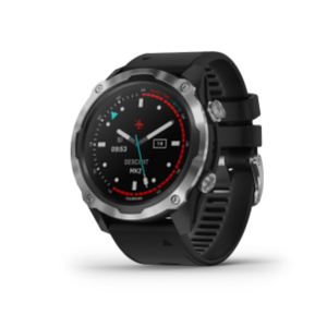 Descent™ Mk2, Stainless Steel with Black Band