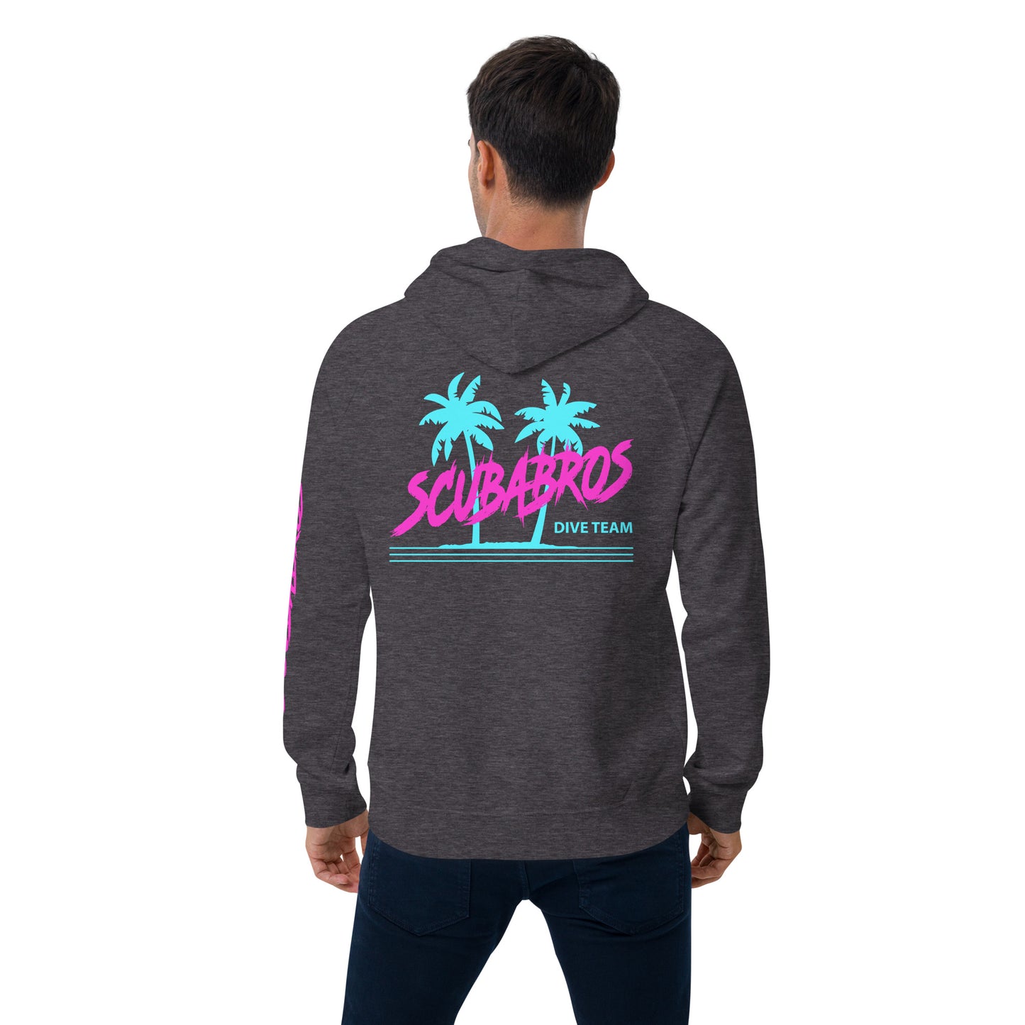 BRO-Palms 2 Tone Hoodie