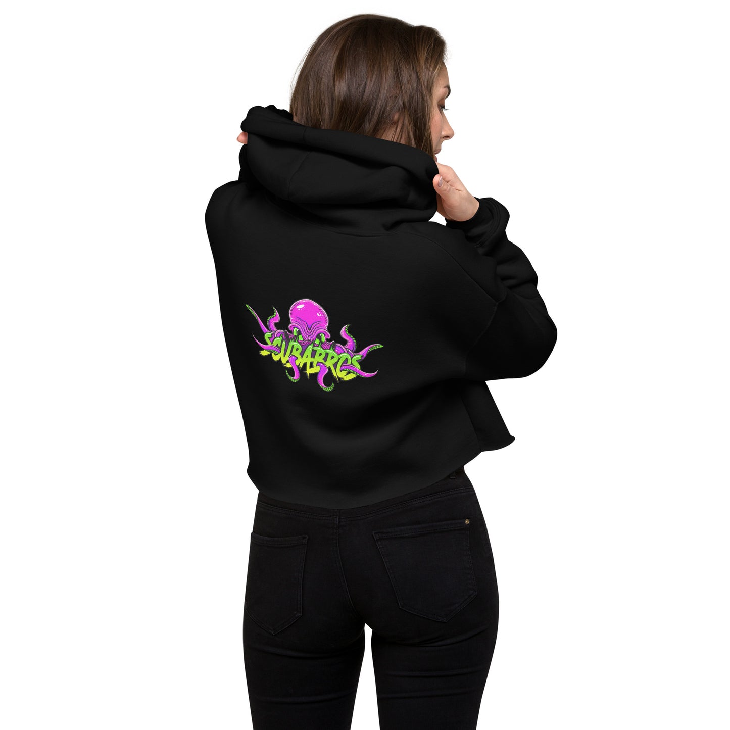 BROctopus Crop Hoodie